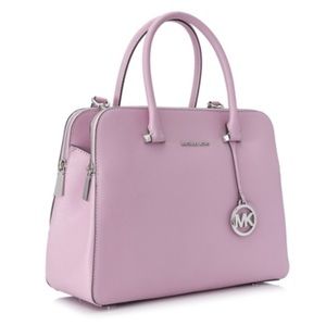 Michael Kors Houston Double Zip in Pale Lilac